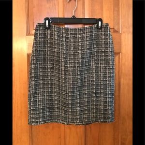 Banana Republic tweed skirt